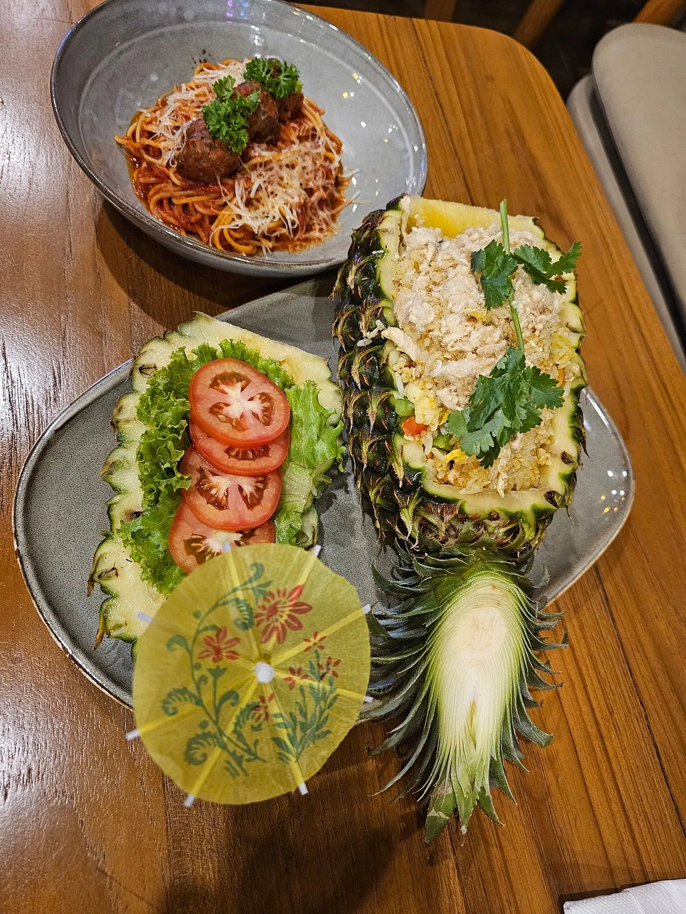 Breakfast plates