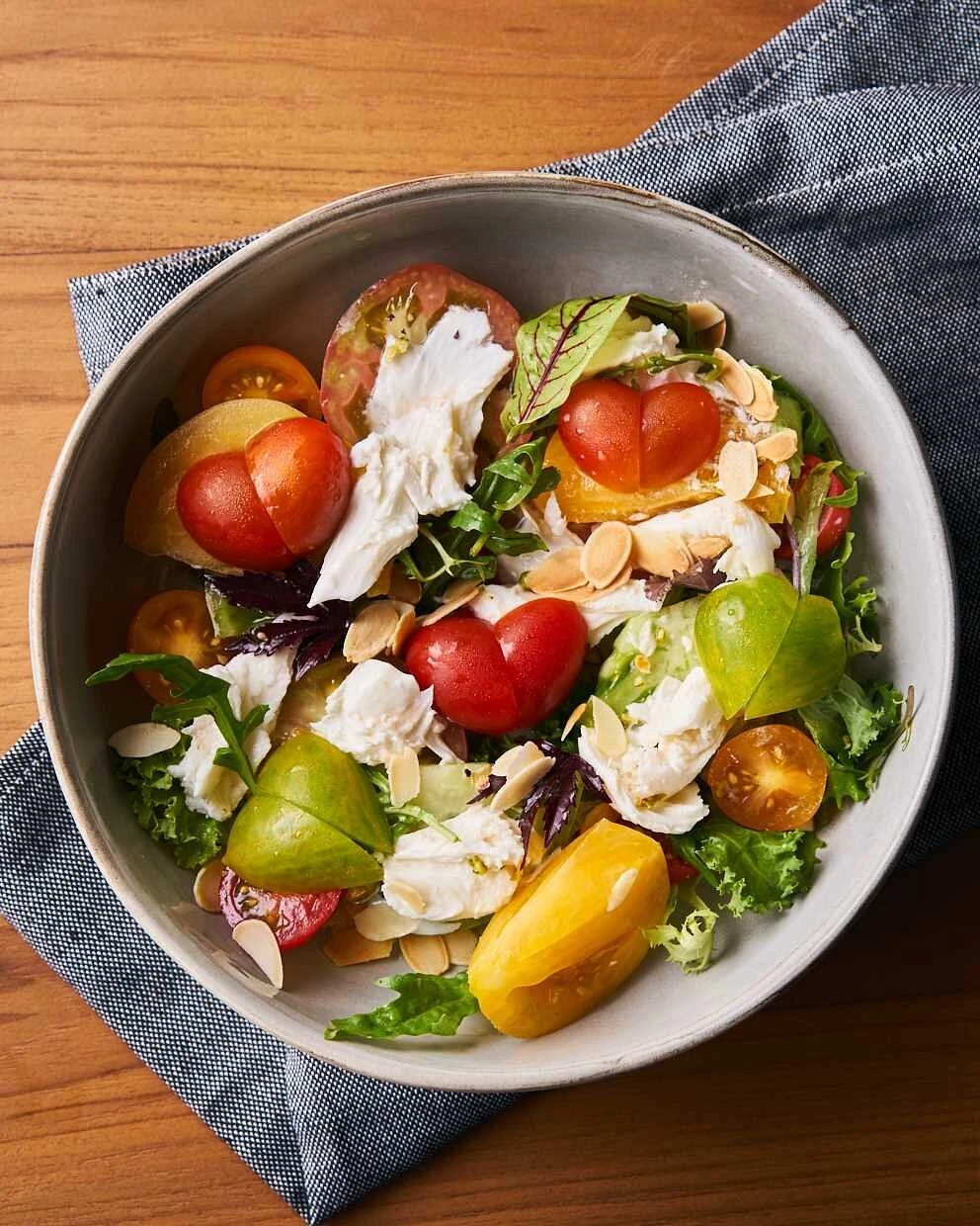 A colourful salad