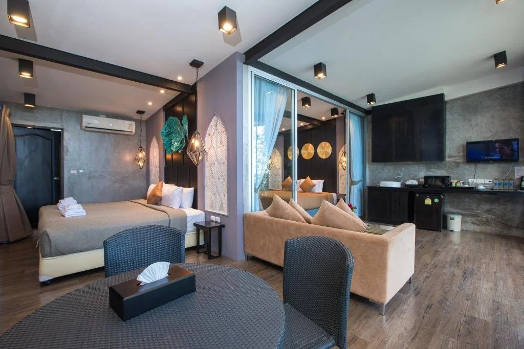 Rooftop apartment