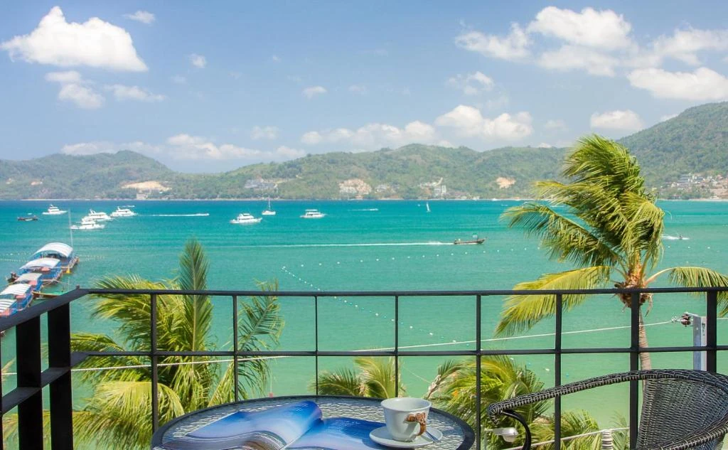 View across Patong Bay