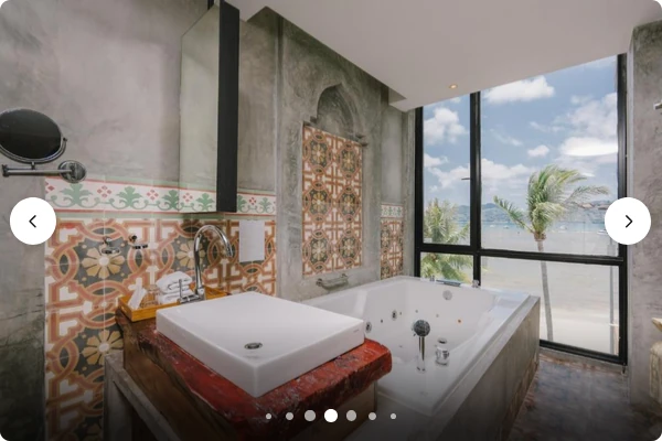 Deluxe Double Studio with Sea View and Spa Bath — view 2