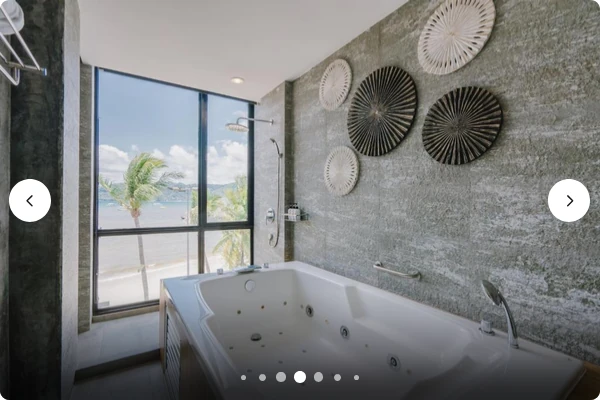 Deluxe Double Studio with Sea View and Spa Bath — view 3