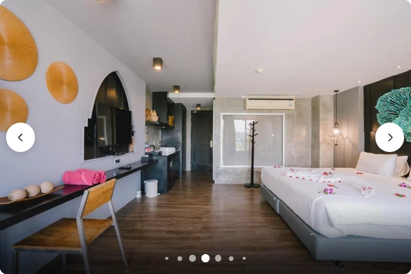 Deluxe Double Studio with Sea View and Bath — view 8