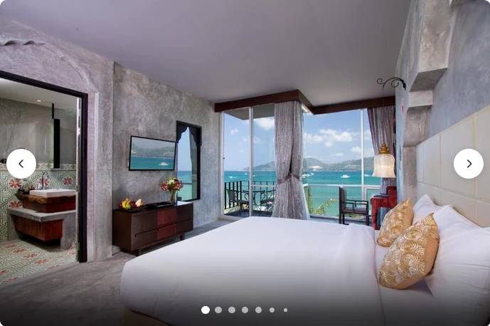 Deluxe Triple Studio with Sea View and Spa Bath — view 2