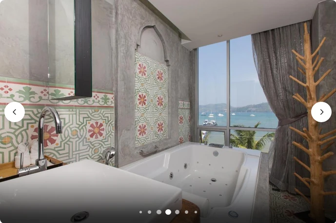 Deluxe Triple Studio with Sea View and Spa Bath — view 4