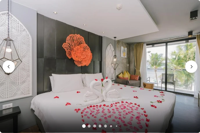 Superior King or Twin Room with Sea View