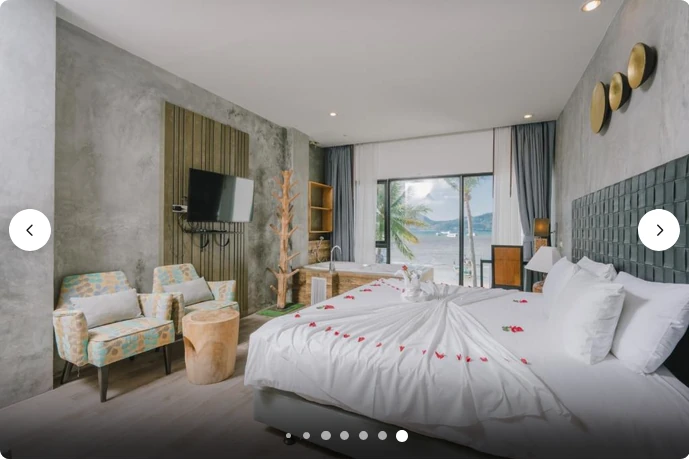 Superior King Room with Partial Sea View — view 7