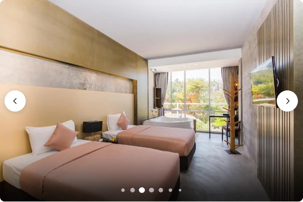 Superior Twin Room with Partial Sea View — view 2
