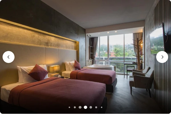 Superior Twin Room with Partial Sea View — view 5