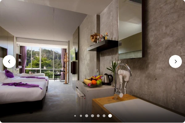 Superior Twin Room with Partial Sea View — view 7